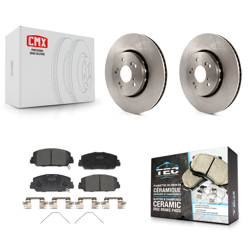 Transit Auto K8T-100660 Disc Brake Kit for 2013-2018 Acura ILX, Acura RDX - Front product image