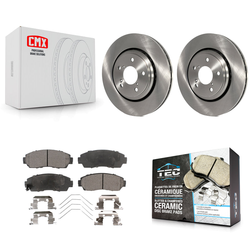 Transit Auto K8T-100665 Disc Brake Kit for 2015-2024 Honda Passport, Honda Odyssey - Front product image