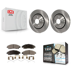 Transit Auto K8T-100666 Disc Brake Kit for 2016-2024 Acura MDX, Honda Ridgeline, Honda Pilot - Front product image