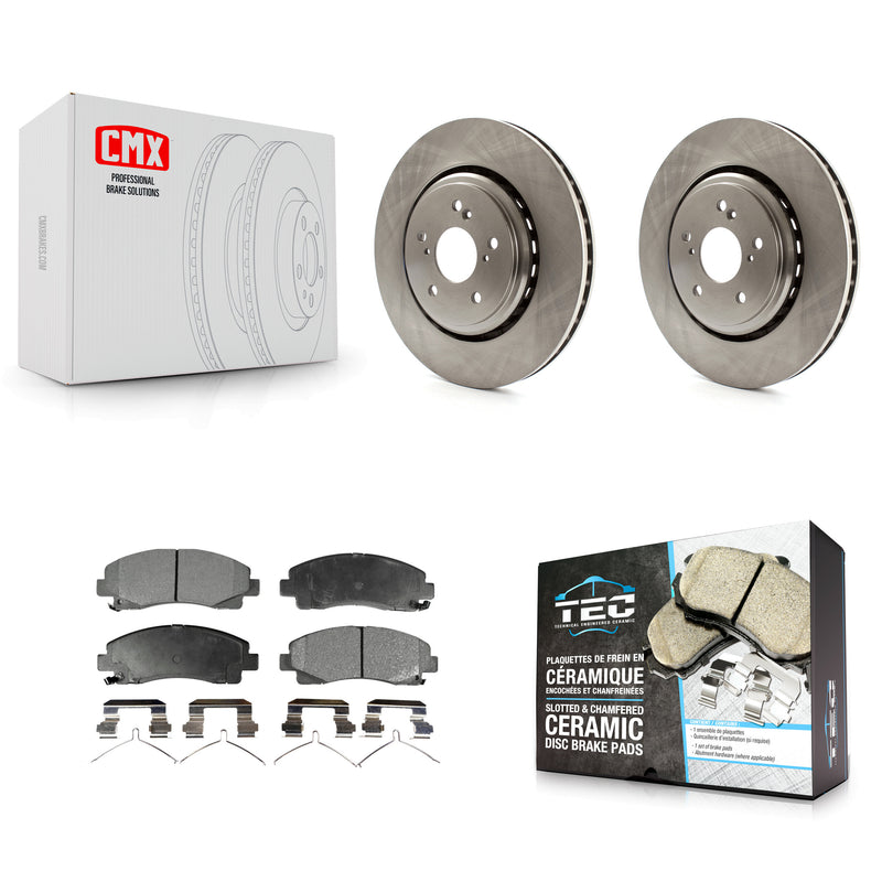 Transit Auto K8T-100669 Disc Brake Kit for 2015-2020 Acura TLX - Front product image