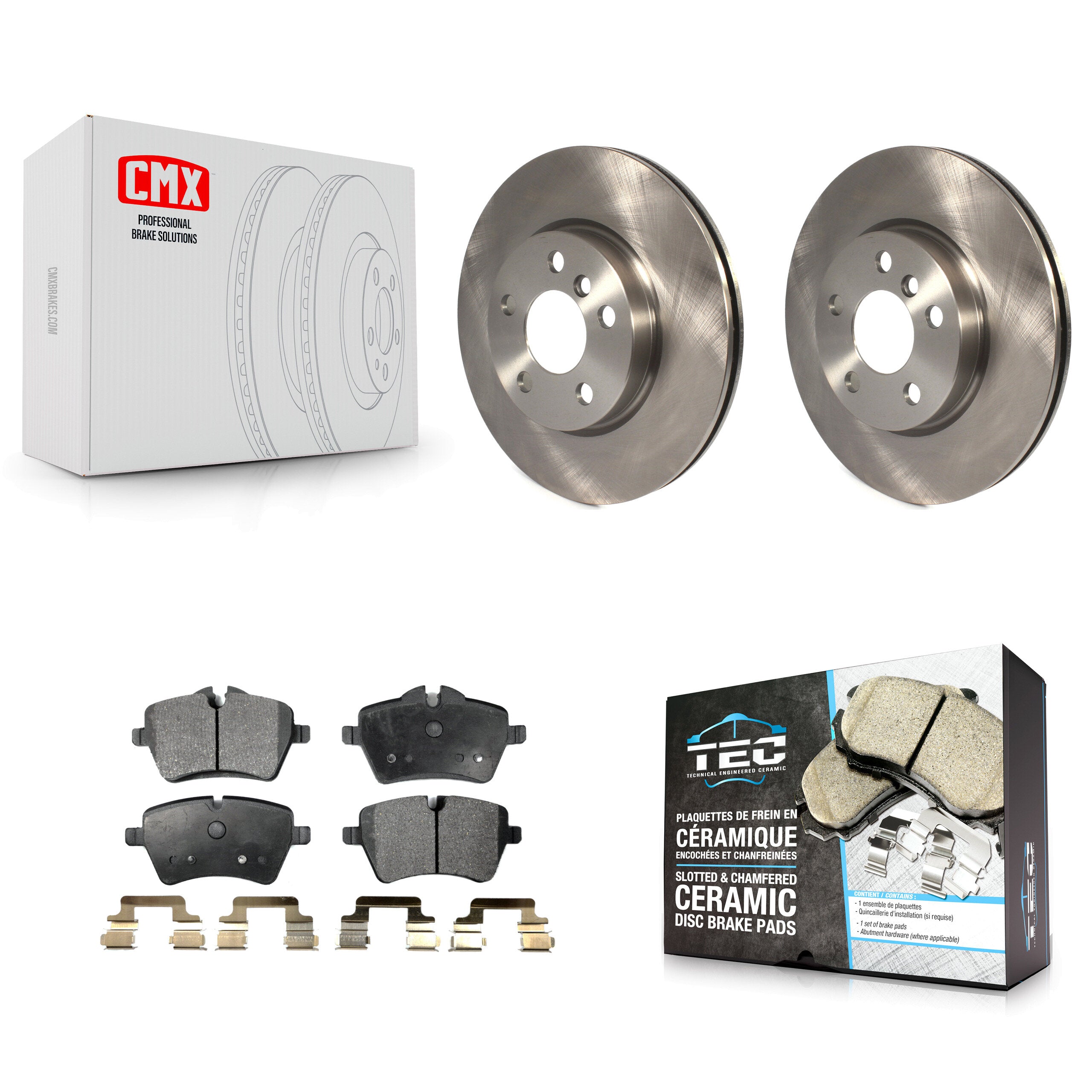 Transit Auto K8T-100686 Disc Brake Kit for 2014-2016 Mini Cooper - Front product image