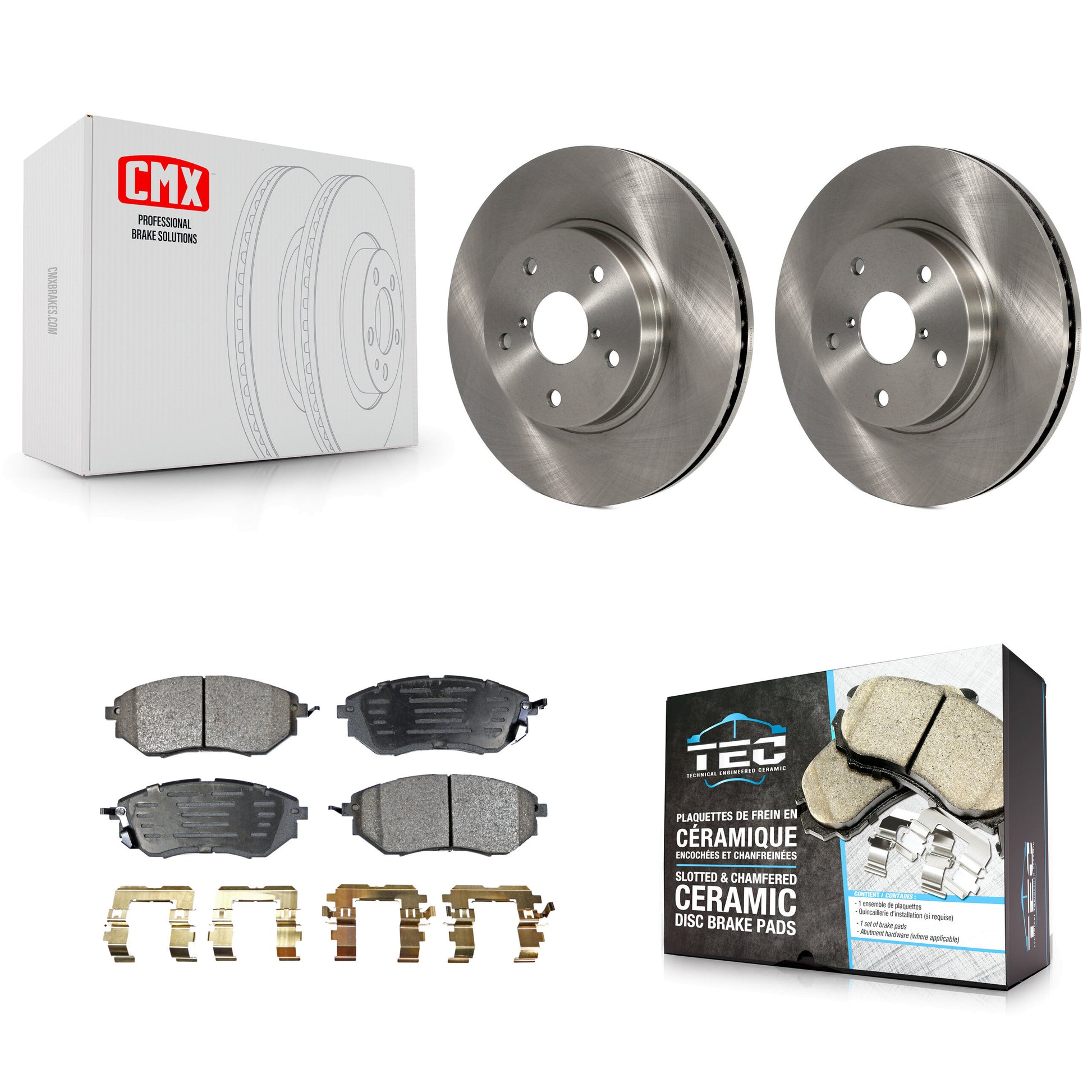 Transit Auto K8T-100687 Disc Brake Kit for 2015 Subaru Legacy - Front product image