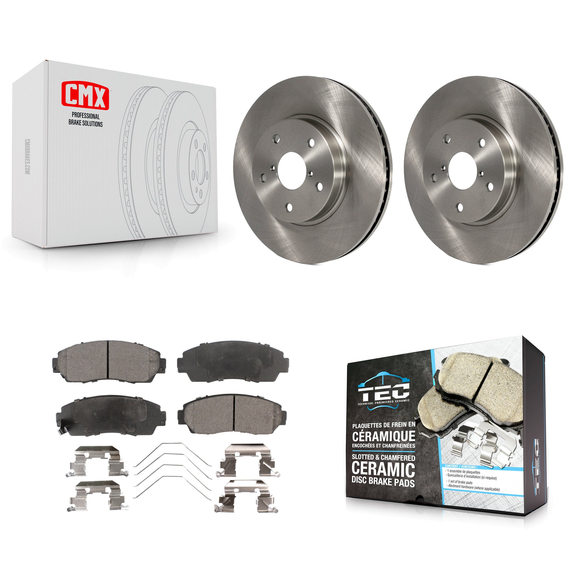 Transit Auto K8T-100688 Disc Brake Kit for 2016-2019 Subaru Legacy - Front product image