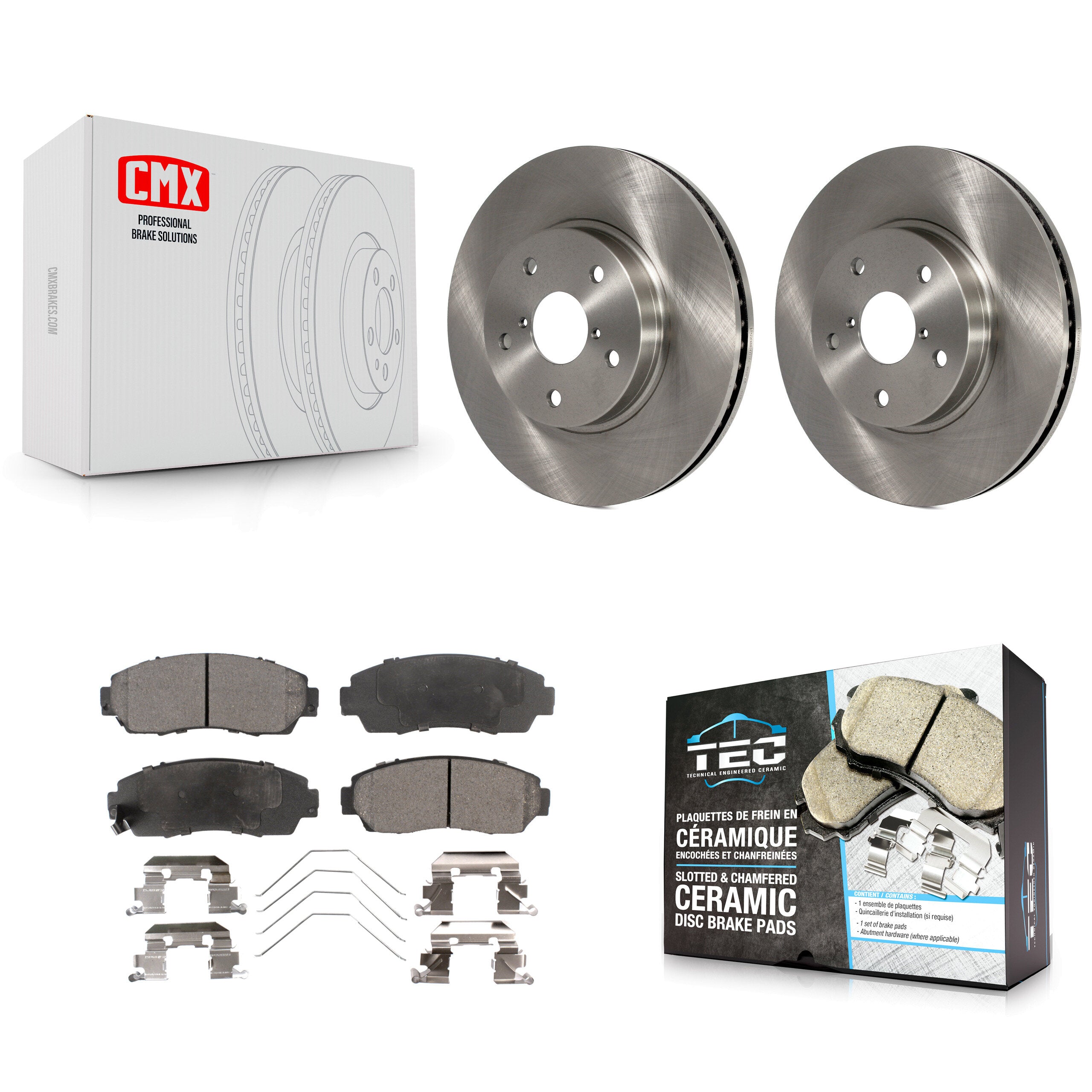 Transit Auto K8T-100688 Disc Brake Kit for 2016-2019 Subaru Legacy - Front product image