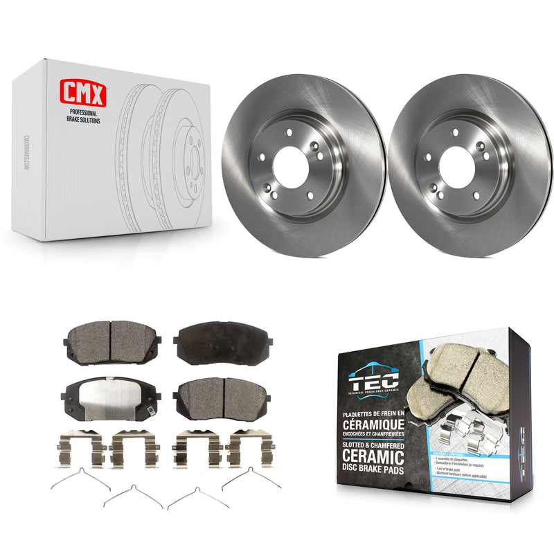 Transit Auto K8T-100690 Disc Brake Kit for 2015-2023 Kia Optima, Hyundai Kona Electric, Kia Niro EV & more - Front product image