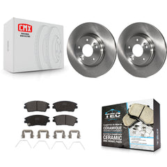 Transit Auto K8T-100691 Disc Brake Kit for 2016-2022 Hyundai Tucson, Hyundai Elantra, Kia Sportage - Front product image