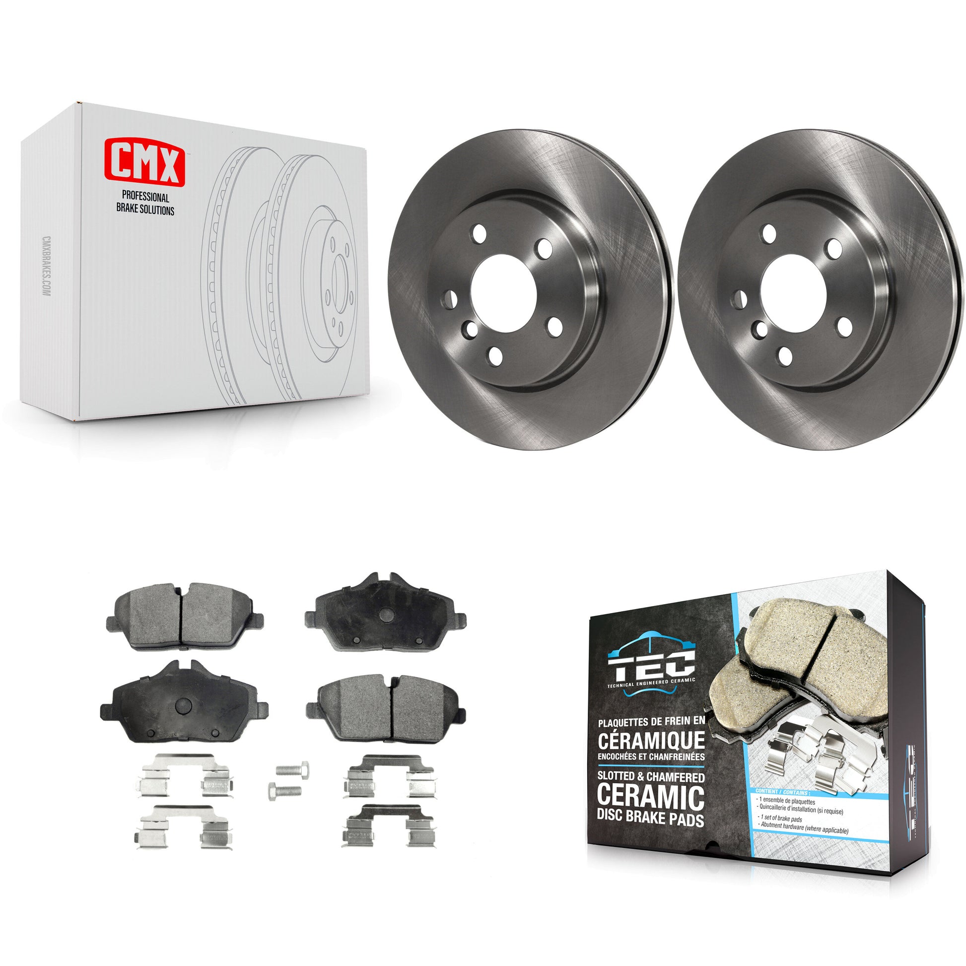 Transit Auto K8T-100694 Disc Brake Kit for 2014-2024 Mini Cooper - Front product image