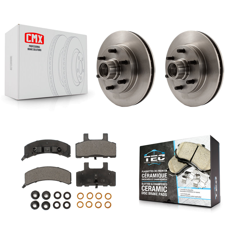 Transit Auto K8T-100711 Disc Brake Kit for 1993-2002 Chevrolet Express 2500, GMC Savana 2500, Chevrolet C2500 & more - Front product image