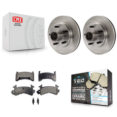 Transit Auto K8T-100713 Disc Brake Kit for 1991-2002 GMC Sonoma, Isuzu Hombre, Chevrolet Blazer & more - Front product image