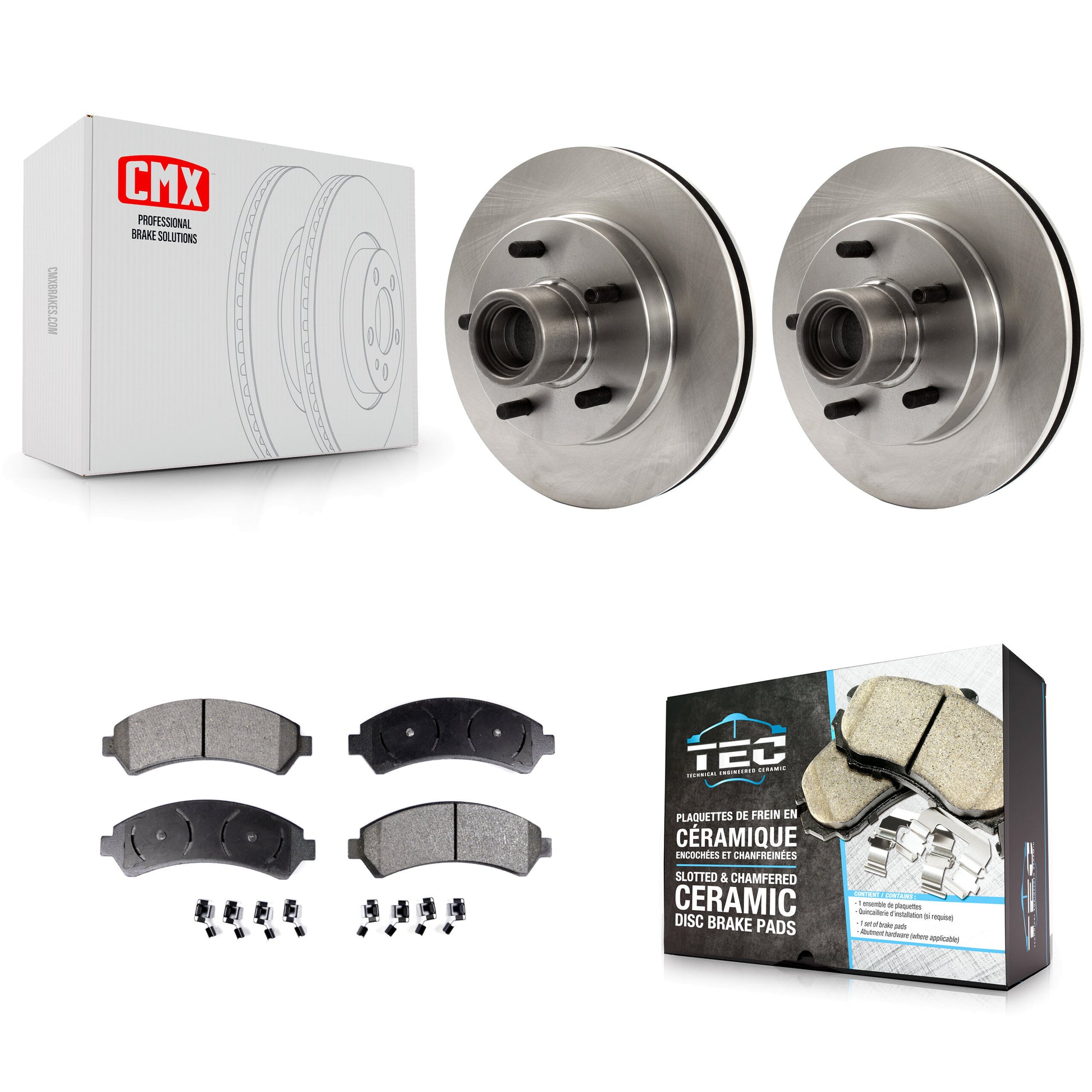 Transit Auto K8T-100714 Disc Brake Kit for 2000 Chevrolet Blazer - Front product image