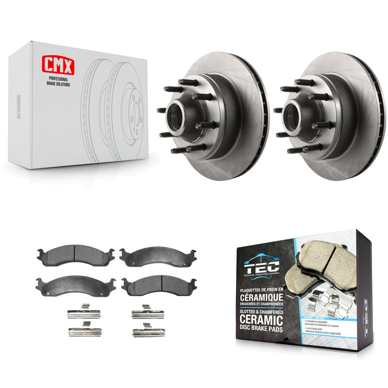 Transit Auto K8T-100723 Disc Brake Kit for 1995-2007 Ford E-150, Ford E-350 Econoline, Ford E-250 & more - Front product image