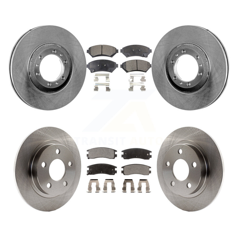 Transit Auto K8T-100767 Disc Brake Kit for 2000-2005 Buick LeSabre, Pontiac Bonneville - Front and Rear product image