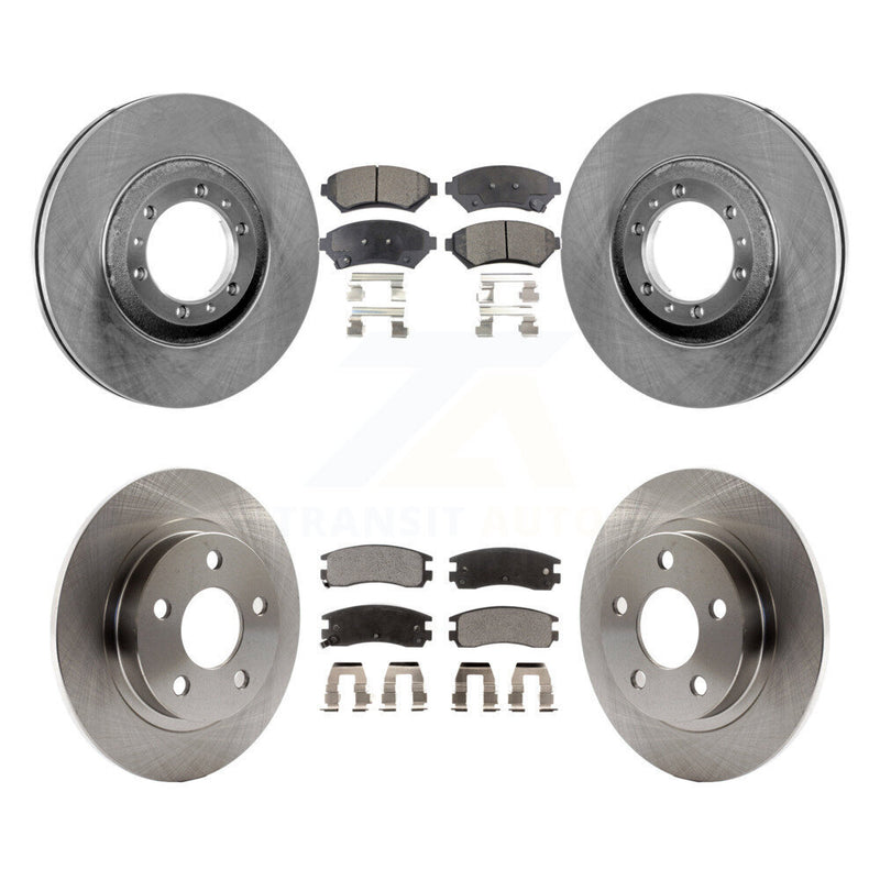 Transit Auto K8T-100767 Disc Brake Kit for 2000-2005 Buick LeSabre, Pontiac Bonneville - Front and Rear product image