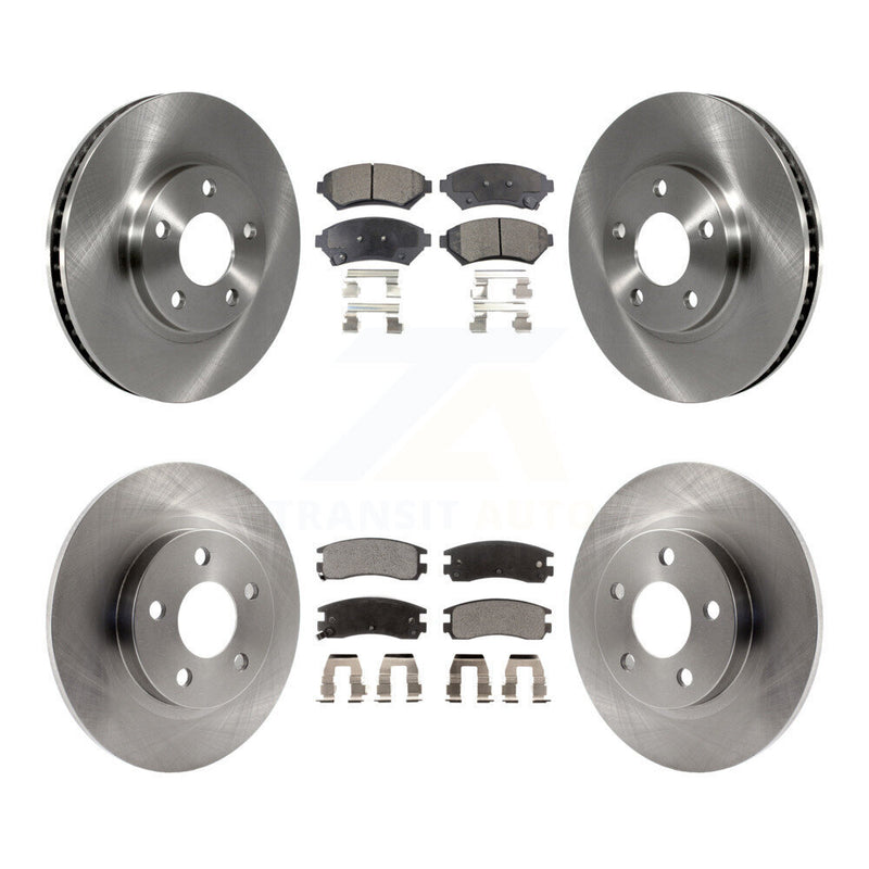 Transit Auto K8T-100769 Disc Brake Kit for 2000-2005 Cadillac DeVille, Cadillac Seville, Buick Park Avenue - Front and Rear product image