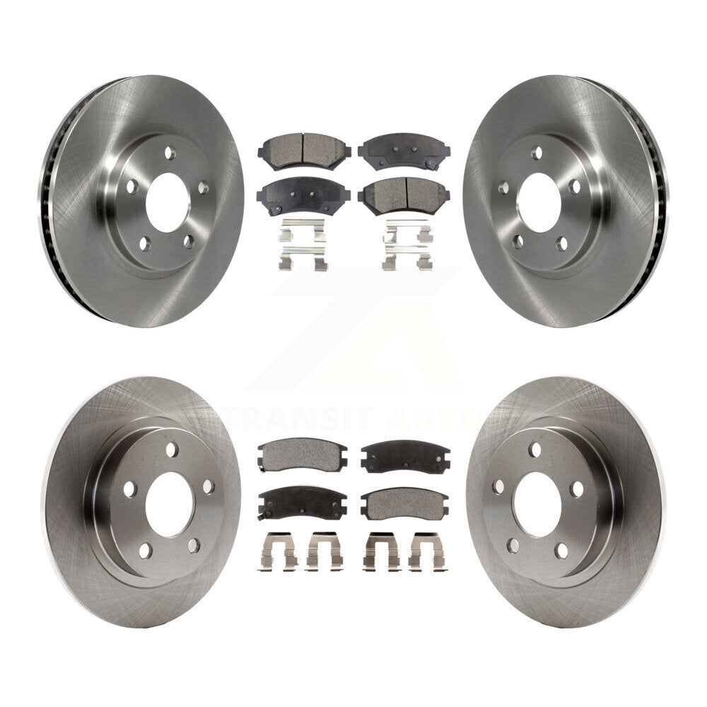 Transit Auto K8T-100770 Disc Brake Kit for 2000-2005 Buick LeSabre, Pontiac Bonneville, Buick Park Avenue & more - Front and Rear product image