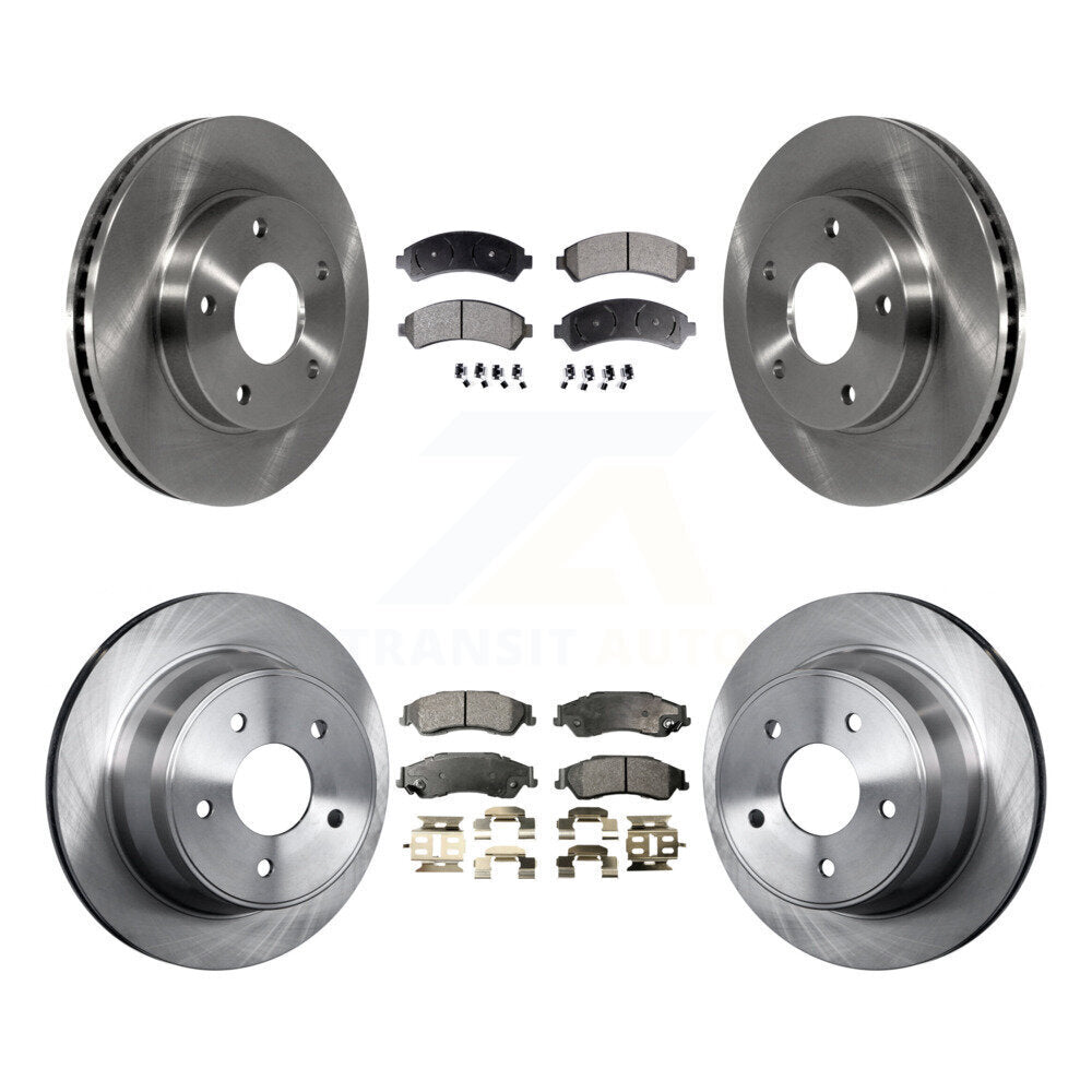 Transit Auto K8T-100772 Disc Brake Kit for 1997-2005 GMC Jimmy, Chevrolet S10, GMC Sonoma & more - Front and Rear product image