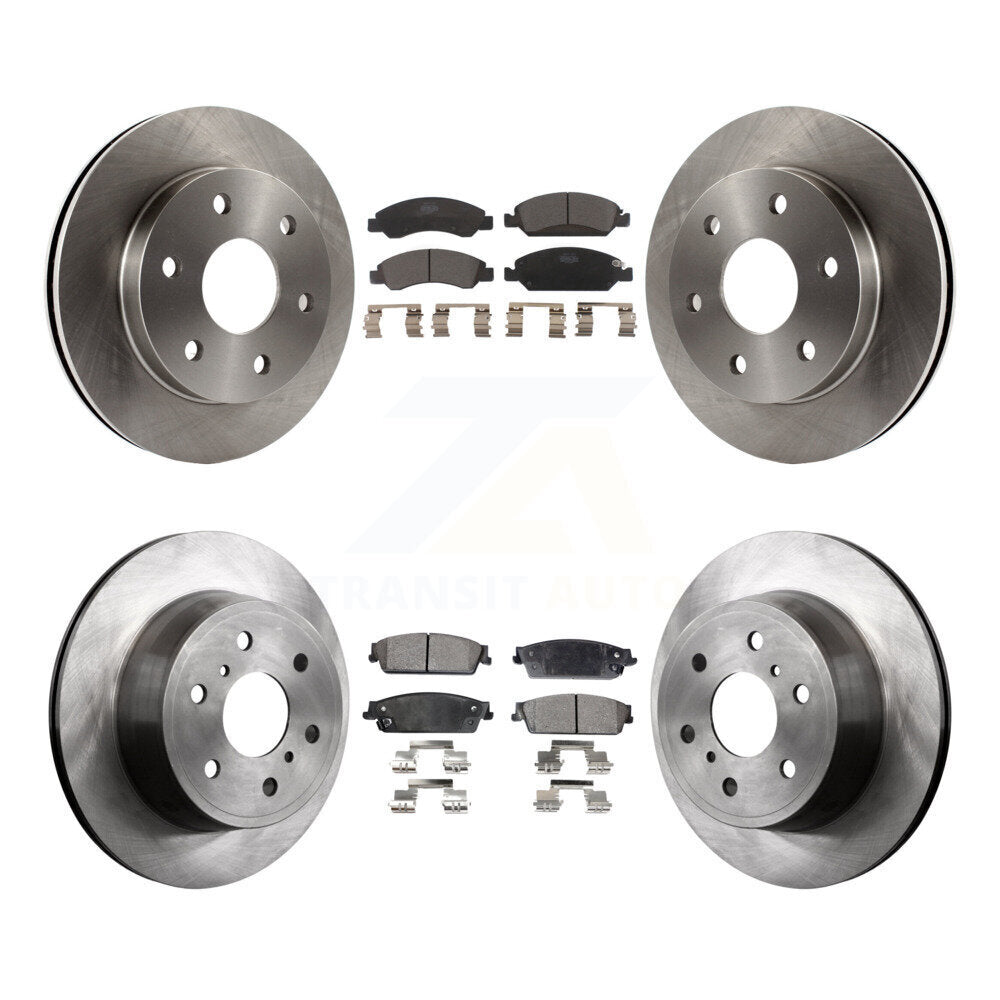 Transit Auto K8T-100773 Disc Brake Kit for 2007 GMC Sierra 1500 - Front and Rear product image