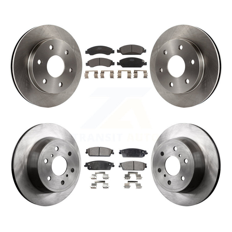 Transit Auto K8T-100773 Disc Brake Kit for 2007 GMC Sierra 1500 - Front and Rear product image