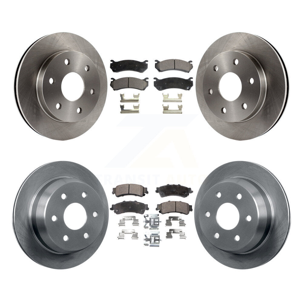 Transit Auto K8T-100777 Disc Brake Kit for 1999-2007 Chevrolet Silverado 1500 Classic, GMC Sierra 1500 Classic, Chevrolet Silverado 1500 & more - Front and Rear product image