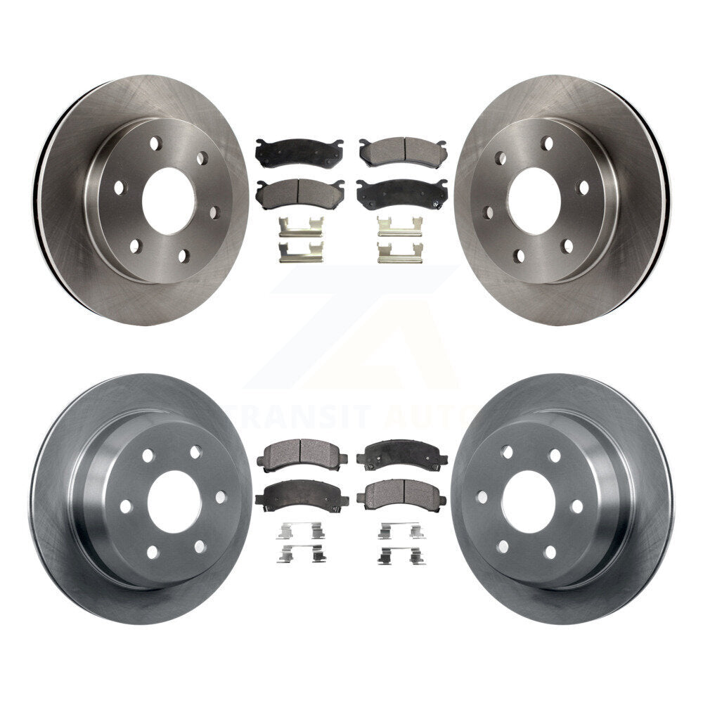 Transit Auto K8T-100779 Disc Brake Kit for 2002 Chevrolet Avalanche 1500 - Front and Rear product image