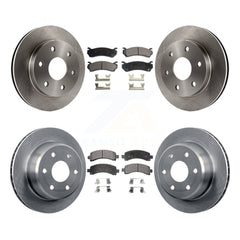 Transit Auto K8T-100782 Disc Brake Kit for 2002-2008 Cadillac Escalade, Chevrolet Avalanche 1500, Chevrolet Express 1500 & more - Front and Rear product image