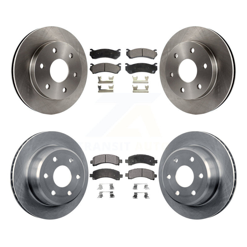 Transit Auto K8T-100782 Disc Brake Kit for 2002-2008 Cadillac Escalade, Chevrolet Avalanche 1500, Chevrolet Express 1500 & more - Front and Rear product image