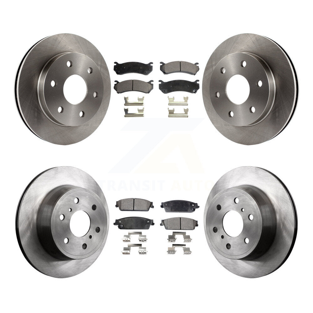 Transit Auto K8T-100784 Disc Brake Kit for 2007 Chevrolet Silverado 1500 - Front and Rear product image