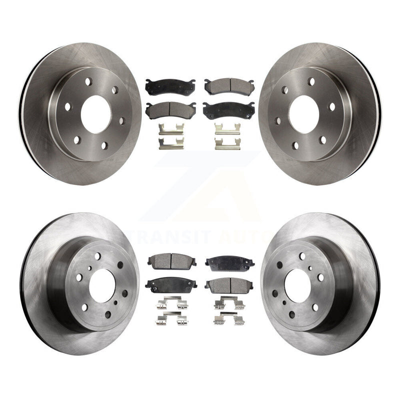Transit Auto K8T-100784 Disc Brake Kit for 2007 Chevrolet Silverado 1500 - Front and Rear product image