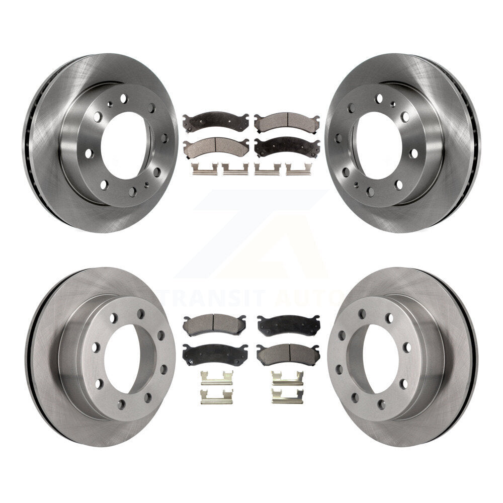 Transit Auto K8T-100786 Disc Brake Kit for 1999-2013 Chevrolet Suburban 2500, GMC Yukon XL 2500, Chevrolet Silverado 2500 HD & more - Front and Rear product image