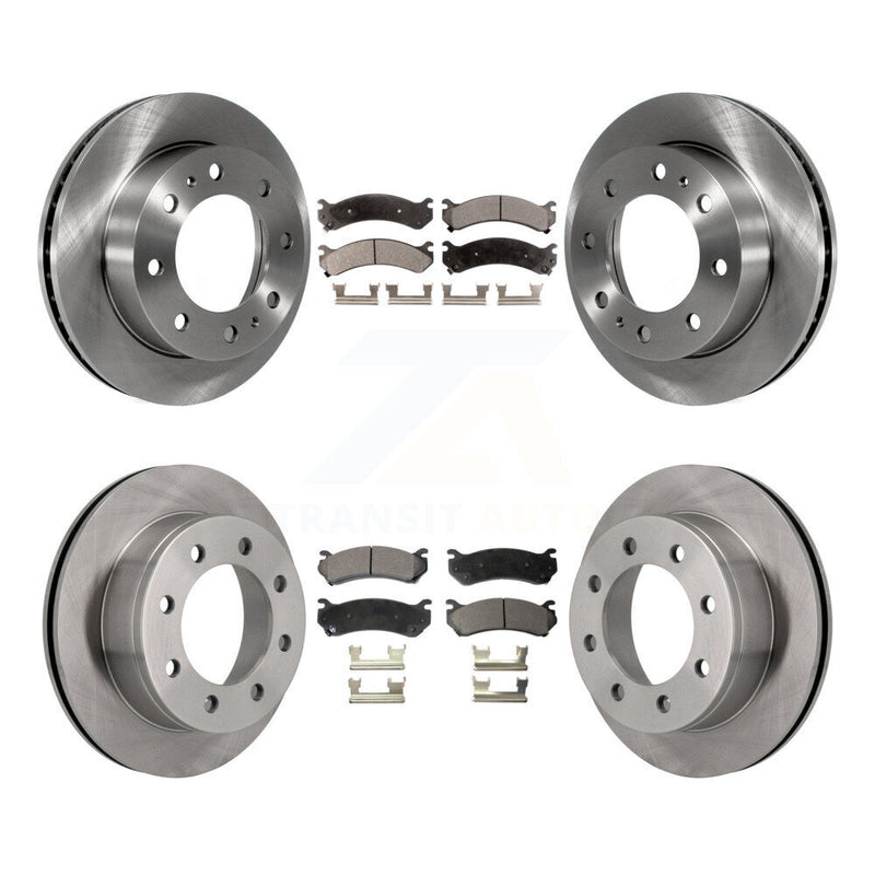 Transit Auto K8T-100786 Disc Brake Kit for 1999-2013 Chevrolet Suburban 2500, GMC Yukon XL 2500, Chevrolet Silverado 2500 HD & more - Front and Rear product image