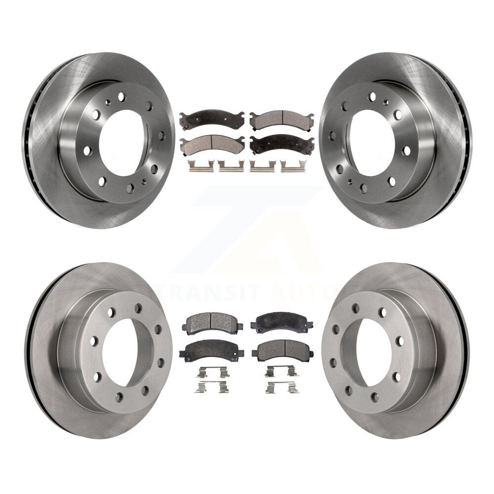 Transit Auto K8T-100787 Disc Brake Kit for 2006-2018 Chevrolet Express 2500, GMC Savana 2500 - Front and Rear product image
