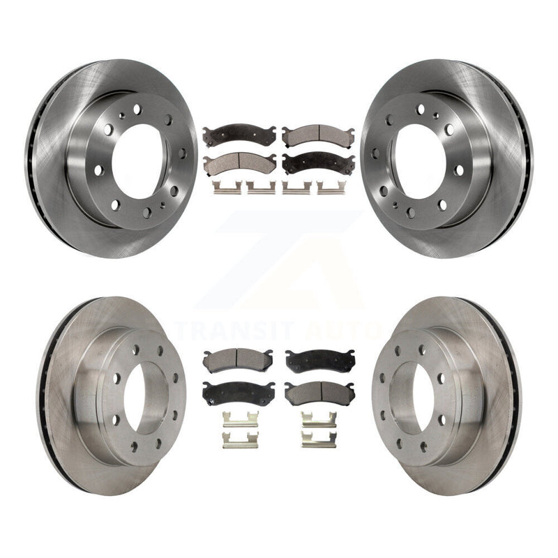 Transit Auto K8T-100788 Disc Brake Kit for 1999-2009 Chevrolet Silverado 1500 HD Classic, Chevrolet Suburban 2500, GMC Sierra 1500 HD Classic & more - Front and Rear product image