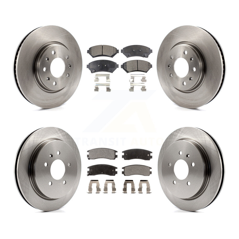 Transit Auto K8T-100801 Disc Brake Kit for 2003 Cadillac Seville - Front and Rear product image