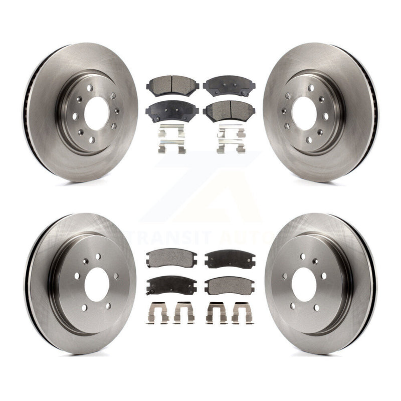 Transit Auto K8T-100801 Disc Brake Kit for 2003 Cadillac Seville - Front and Rear product image