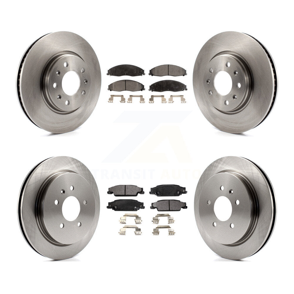Transit Auto K8T-100802 Disc Brake Kit for 2003-2005 Cadillac CTS - Front and Rear product image