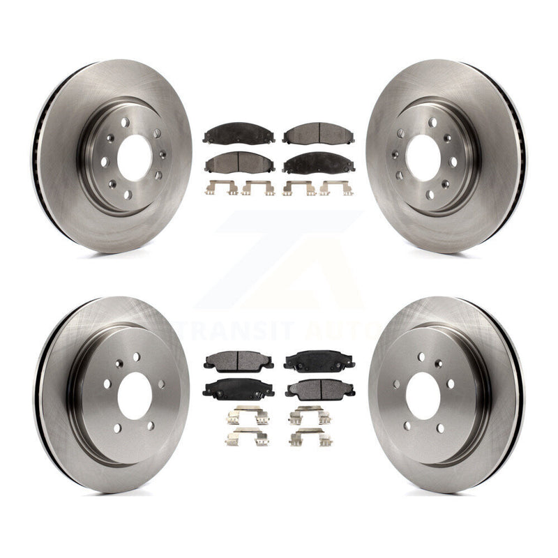 Transit Auto K8T-100802 Disc Brake Kit for 2003-2005 Cadillac CTS - Front and Rear product image