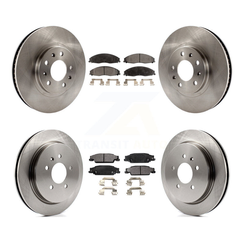 Transit Auto K8T-100803 Disc Brake Kit for 2003-2007 Cadillac CTS - Front and Rear product image