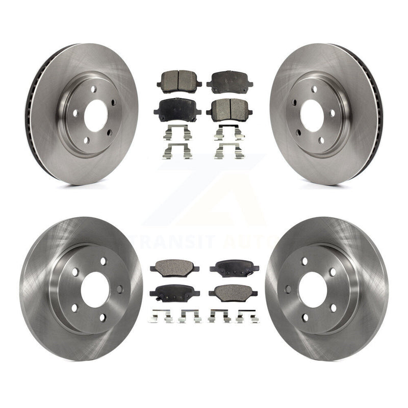 Transit Auto K8T-100805 Disc Brake Kit for 2004-2010 Chevrolet HHR, Pontiac G5, Chevrolet Malibu & more - Front and Rear product image