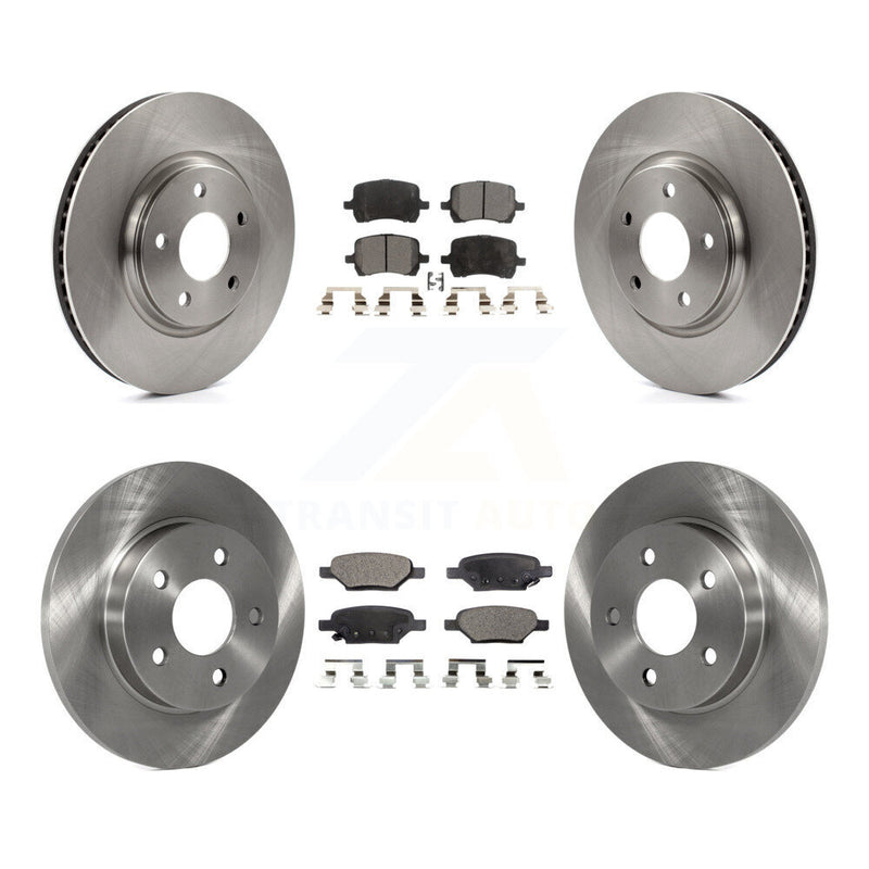 Transit Auto K8T-100806 Disc Brake Kit for 2004-2012 Chevrolet Malibu, Pontiac G5, Chevrolet Cobalt & more - Front and Rear product image