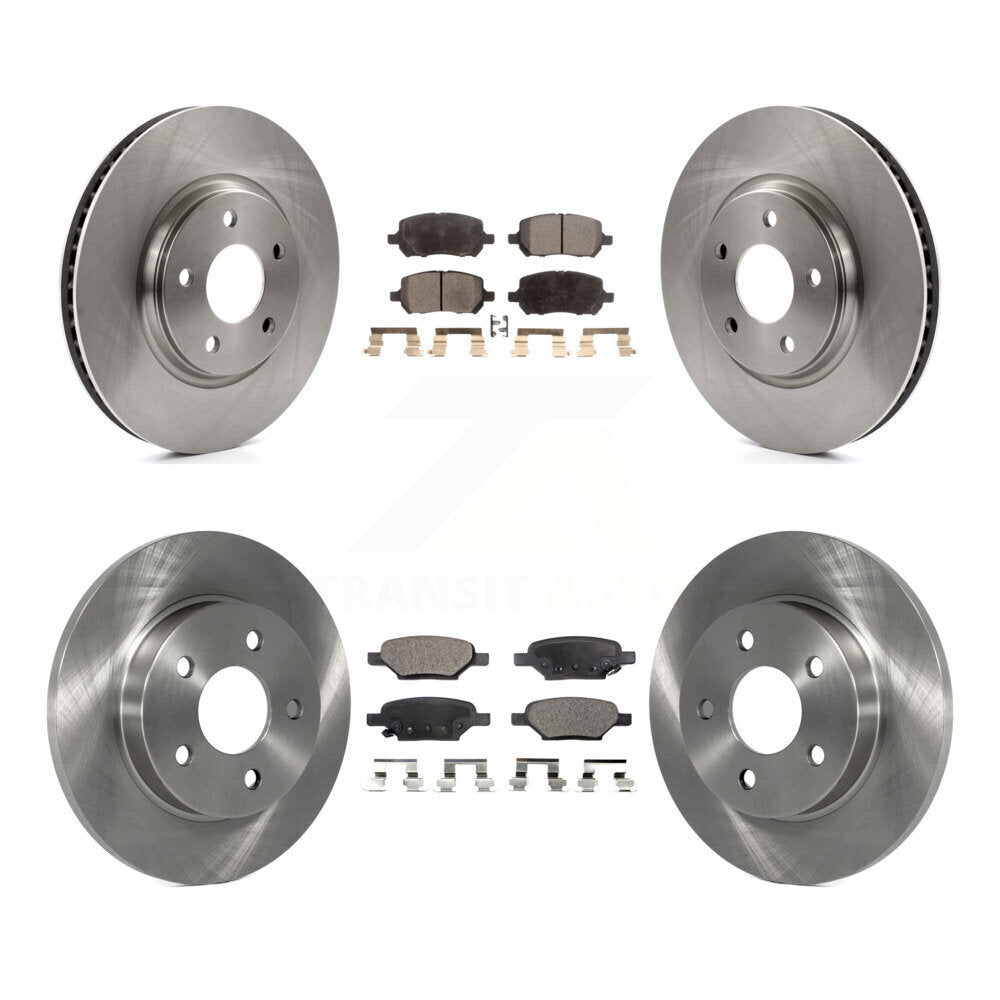 Transit Auto K8T-100807 Disc Brake Kit for 2010 Pontiac G5 - Front and Rear product image