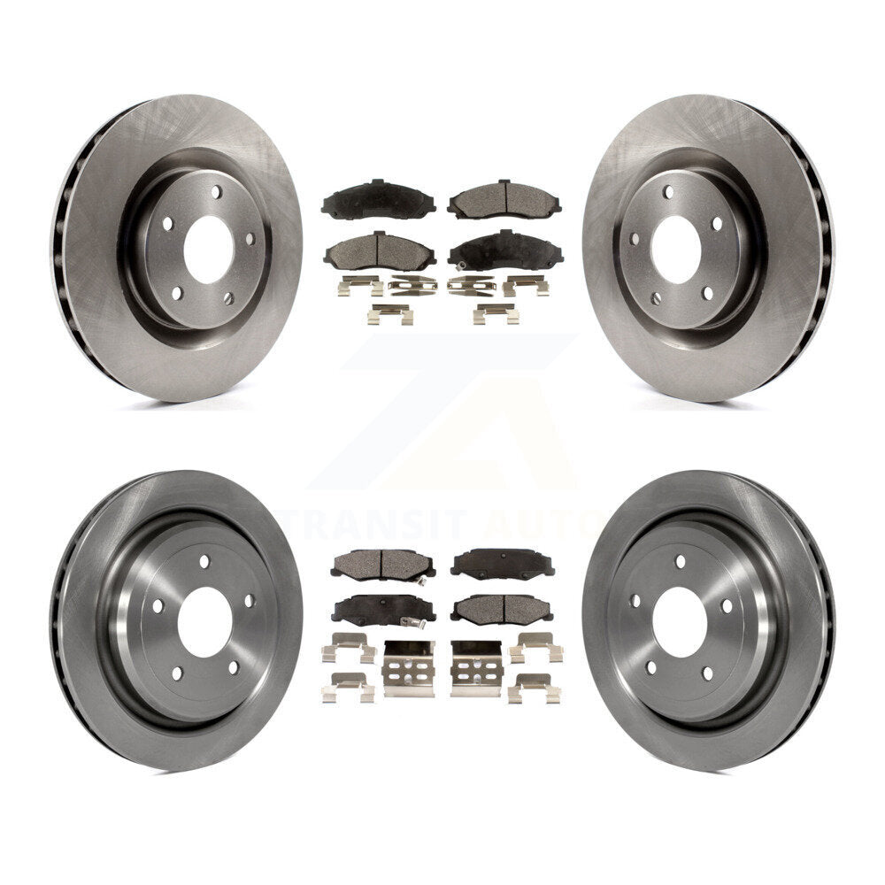 Transit Auto K8T-100811 Disc Brake Kit for 2004-2013 Chevrolet Corvette, Cadillac XLR - Front and Rear product image