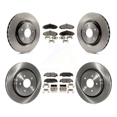 Transit Auto K8T-100812 Disc Brake Kit for 2006-2008 Cadillac XLR - Front and Rear product image