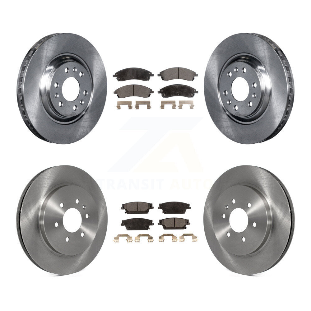 Transit Auto K8T-100813 Disc Brake Kit for 2004-2009 Cadillac SRX - Front and Rear product image