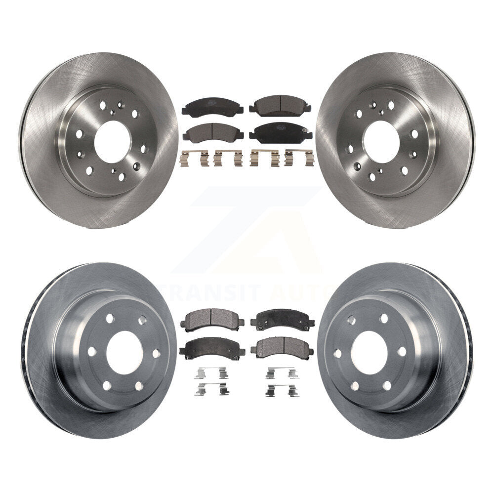 Transit Auto K8T-100819 Disc Brake Kit for 2009-2014 Chevrolet Express 1500, GMC Savana 1500 - Front and Rear product image