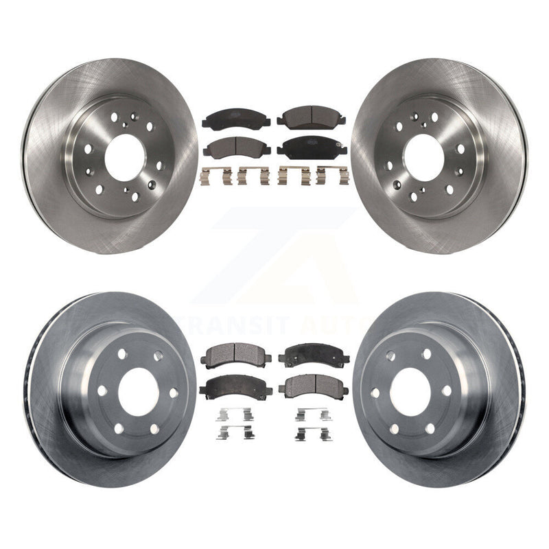 Transit Auto K8T-100819 Disc Brake Kit for 2009-2014 Chevrolet Express 1500, GMC Savana 1500 - Front and Rear product image
