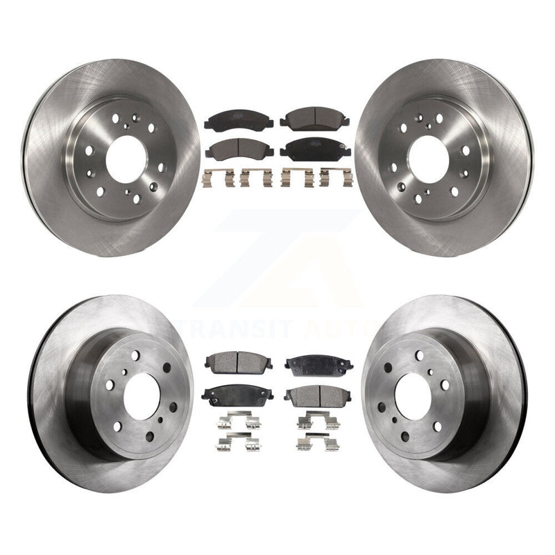 Transit Auto K8T-100820 Disc Brake Kit for 2008-2014 Chevrolet Silverado 1500, Chevrolet Tahoe, Cadillac Escalade & more - Front and Rear product image