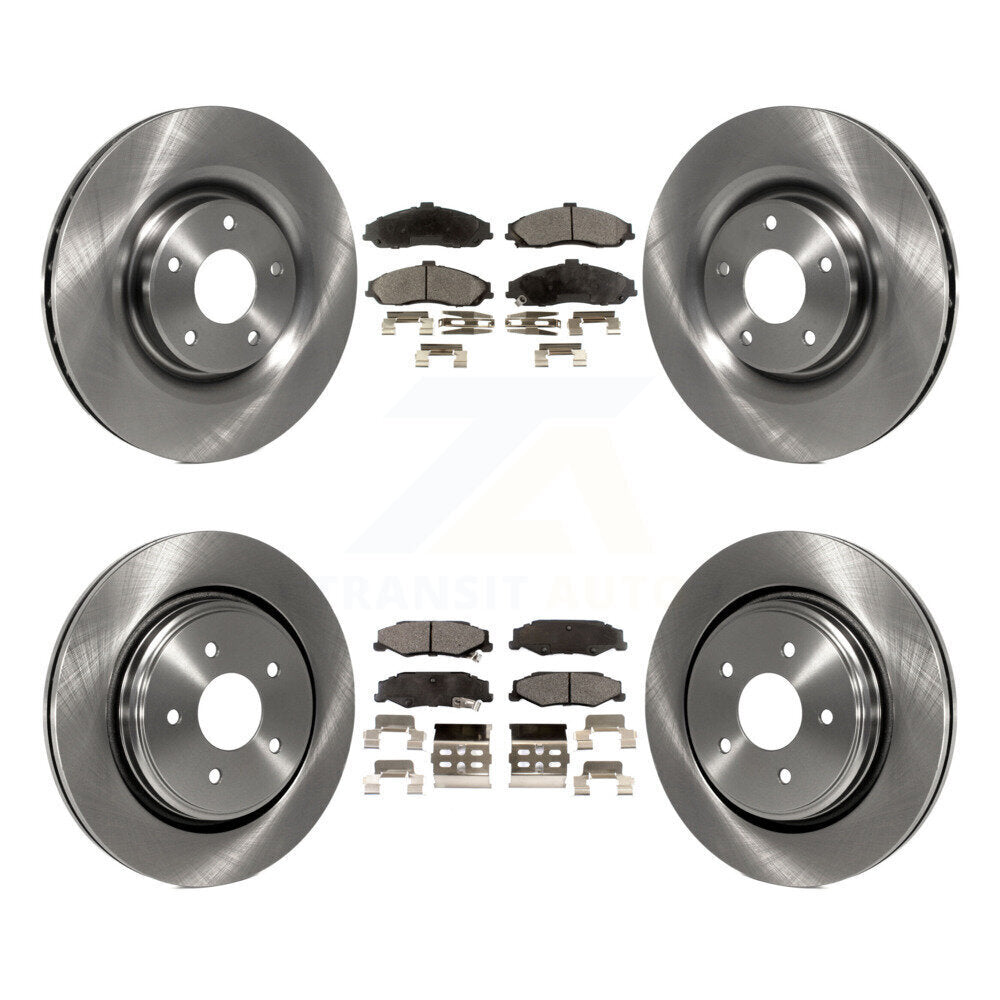 Transit Auto K8T-100825 Disc Brake Kit for 2005-2013 Chevrolet Corvette, Cadillac XLR - Front and Rear product image