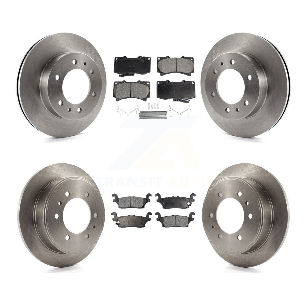 Transit Auto K8T-100826 Disc Brake Kit for 2006-2010 Hummer H3T, Hummer H3 - Front and Rear product image