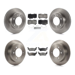 Transit Auto K8T-100826 Disc Brake Kit for 2006-2010 Hummer H3T, Hummer H3 - Front and Rear product image