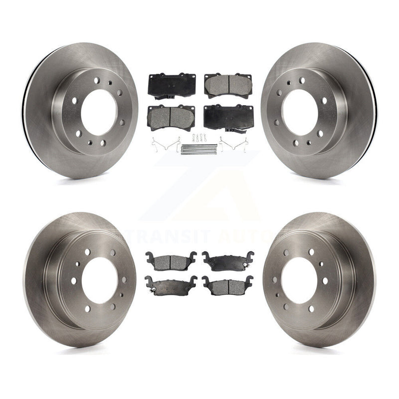 Transit Auto K8T-100826 Disc Brake Kit for 2006-2010 Hummer H3T, Hummer H3 - Front and Rear product image
